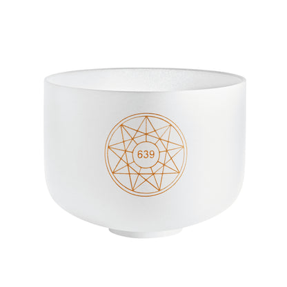 SINGING BOWL SONIC CRISTAL 10", 639 HZ