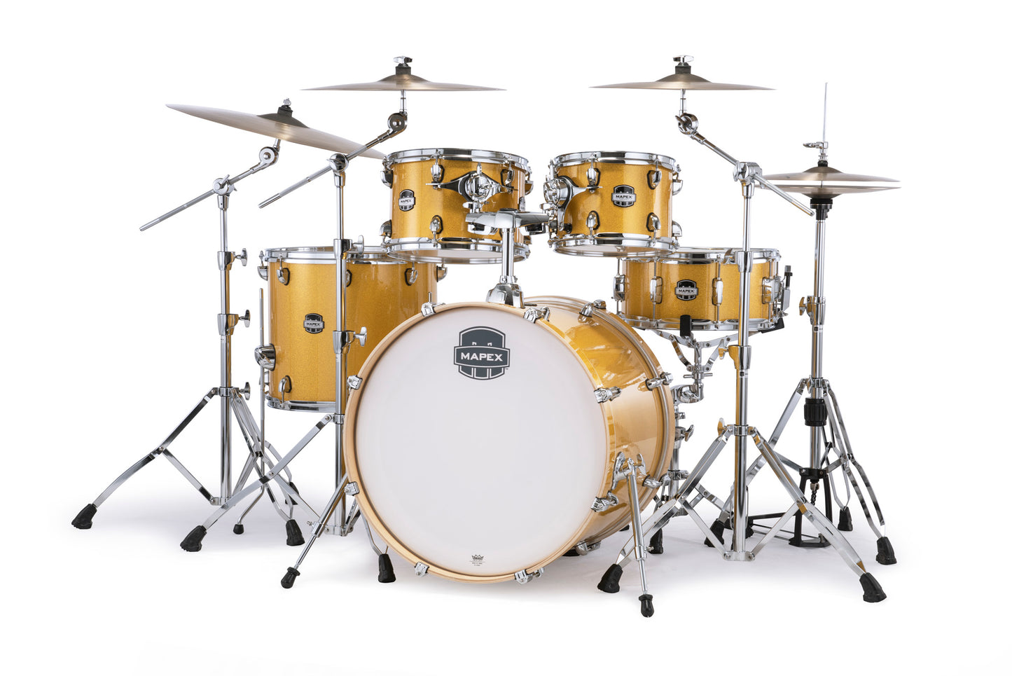 MAPEX MARS BIRCH 5 FUTS FUSION 20 SUNFLOWER SPARKLE
