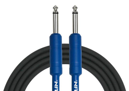 Câble instrument ENTRY Jack/Jack, 6 mètres, noir et bleu