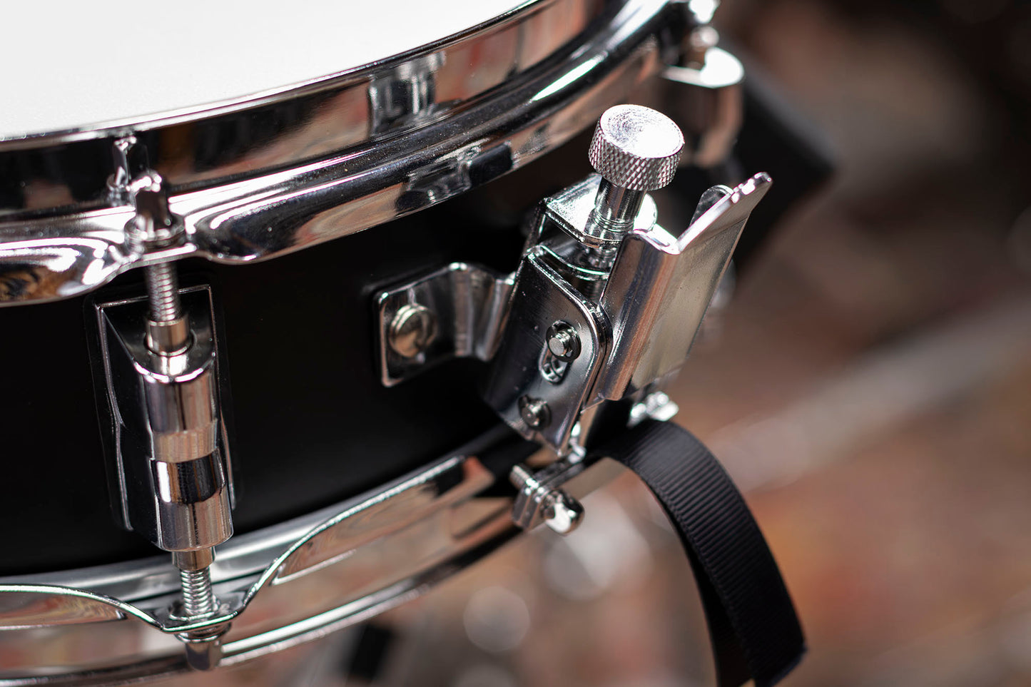 C.CLAIRE COMPACTE Snare MEINL 10" fût en érable fini noir mat