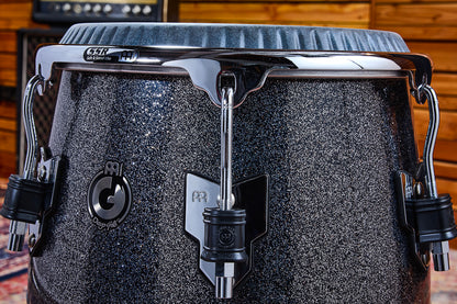 Quinto Diego Galé 11", fût fibre de verre 'premium', hauteur 71.12cm, peau cuir de veau noir, cercles SSR 4mm