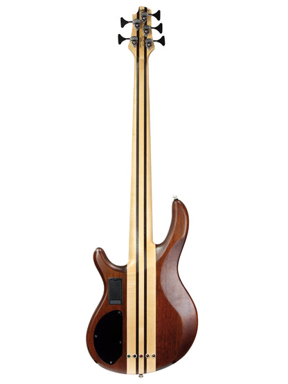 A5 Plus FMMH, table érable flammé, manche traversant 5 pièces érable/panga panga, micros et EQ Bartolini MK-1, naturel