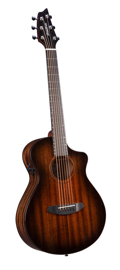 WILDWOOD PRO COMPANION SUEDE CE, pan coupé, table acajou massif, f/e acajou massif, EQ Fishman Flex Plus-T, housse