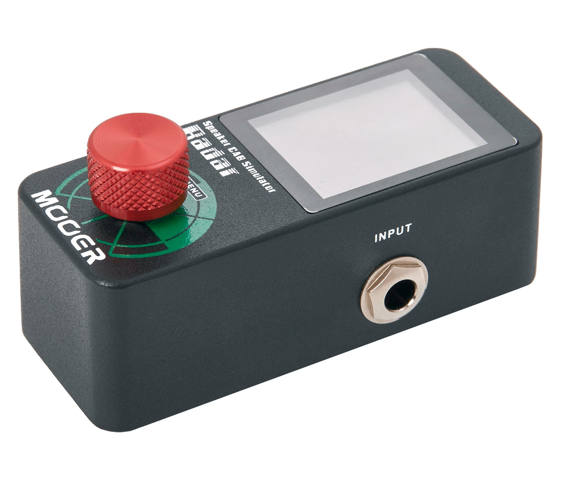 Pédale RADAR, simulateur de haut-parleurs, 30 types d'enceintes, 11 types de micros, 4 types d'amplis, EQ personnalisable, noir