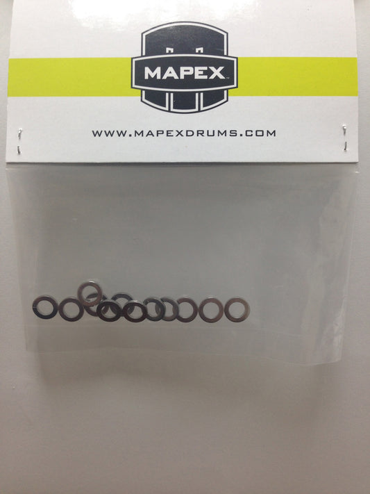 Sachet de 12 rondelles tirants, métal