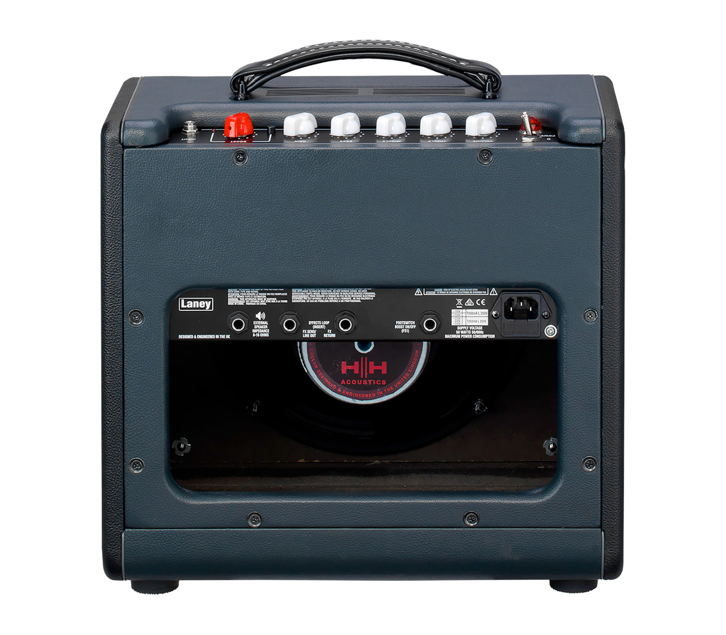 Ampli à lampes CUB-SUPER10, 10W, 1x 10" HH, 2 lampes préampli 12AX7, 1 lampe de puissance EL84, gris et noir