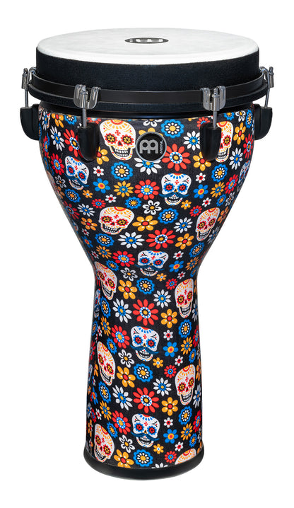 JUMBO DJEMBE MEINL SYNTHETIQUE 12" DAY OF THE DEAD