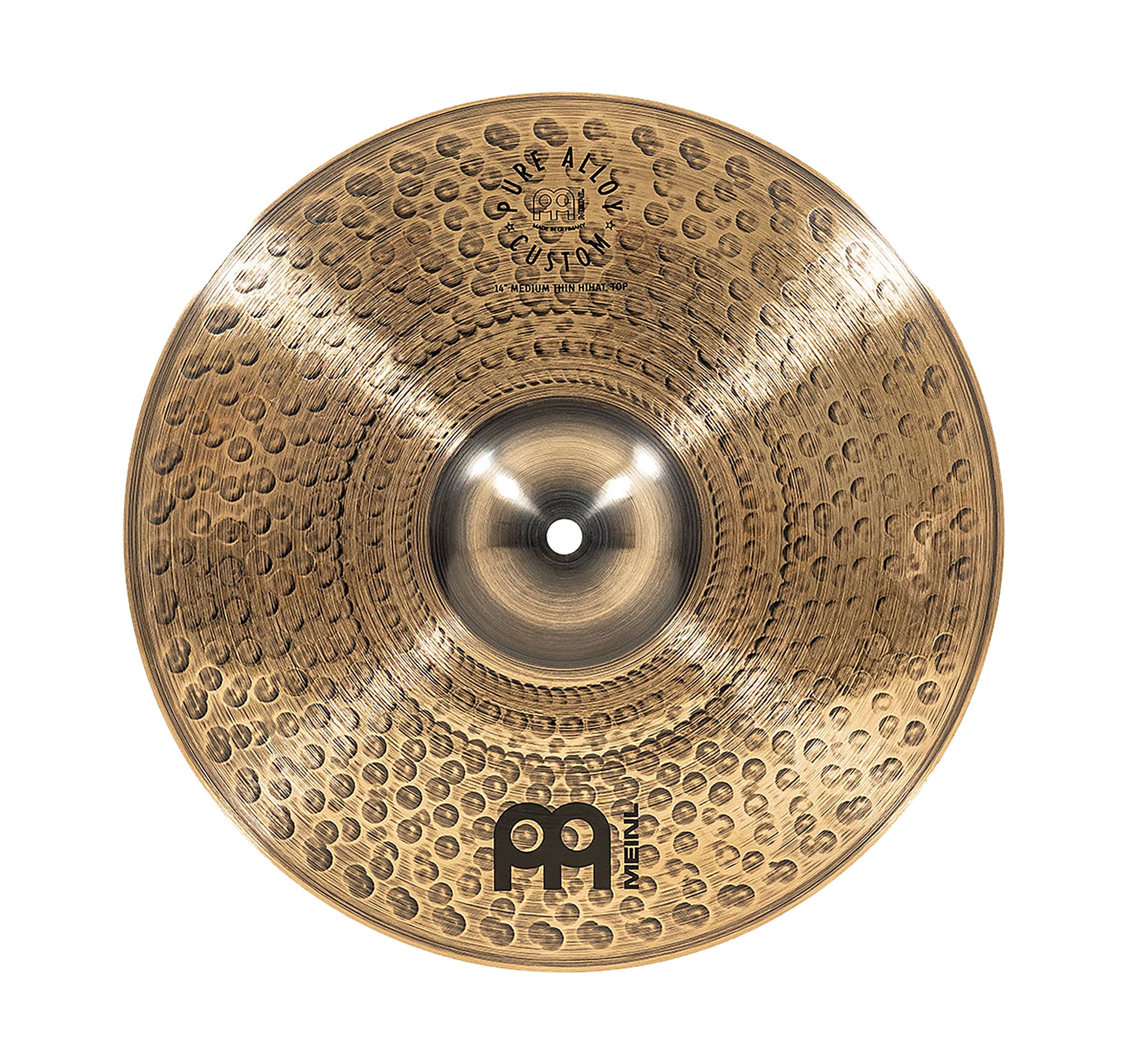 CHARLESTON MEINL 14" PURE ALLOY CUSTOM, ALLIAGE PURE ALLOY CUSTOM