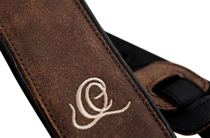 OSAR-7, courroie guitare, série Artist, cuir, largeur 7 cm, longueur 145 cm, sand blasted rock