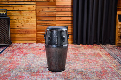 Quinto Diego Galé 11", fût fibre de verre 'premium', hauteur 71.12cm, peau cuir de veau noir, cercles SSR 4mm