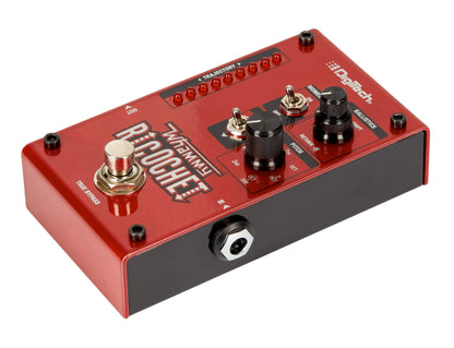 Pédale WHAMMY RICOCHET, pitch shifter format compact pour guitare et basse, modes Classic et Chords (polyphonique), rouge