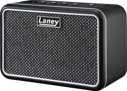 Ampli guitare MINI-STB-SG2 stéréo 2x 3W, connexion Bluetooth, look Supergroup, 2x HP 3", 2 canaux, connectique LSI, noir