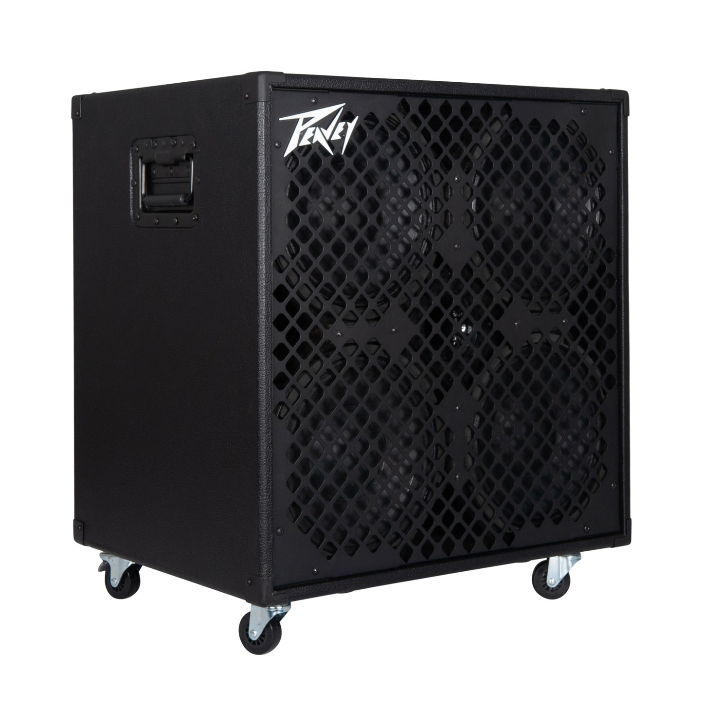 Enceinte basse amplifiée Megabass 410, 600W, HP 4x 10", HP Peavey Custom Design Ceramic, finition noir