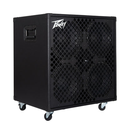 Enceinte basse amplifiée Megabass 410, 600W, HP 4x 10", HP Peavey Custom Design Ceramic, finition noir