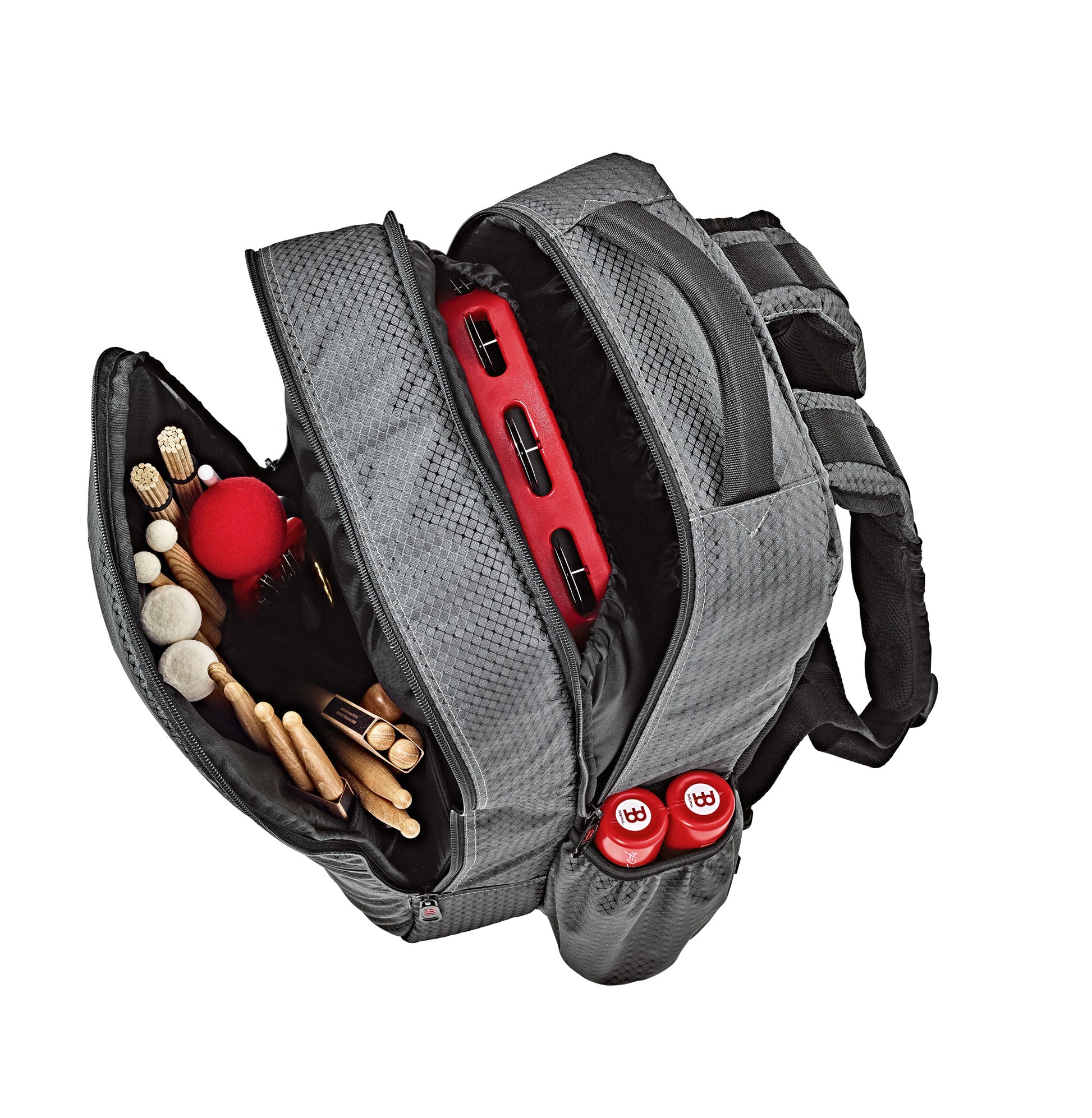 SAC A DOS MEINL PERCUSSION, GRIS CARBONE