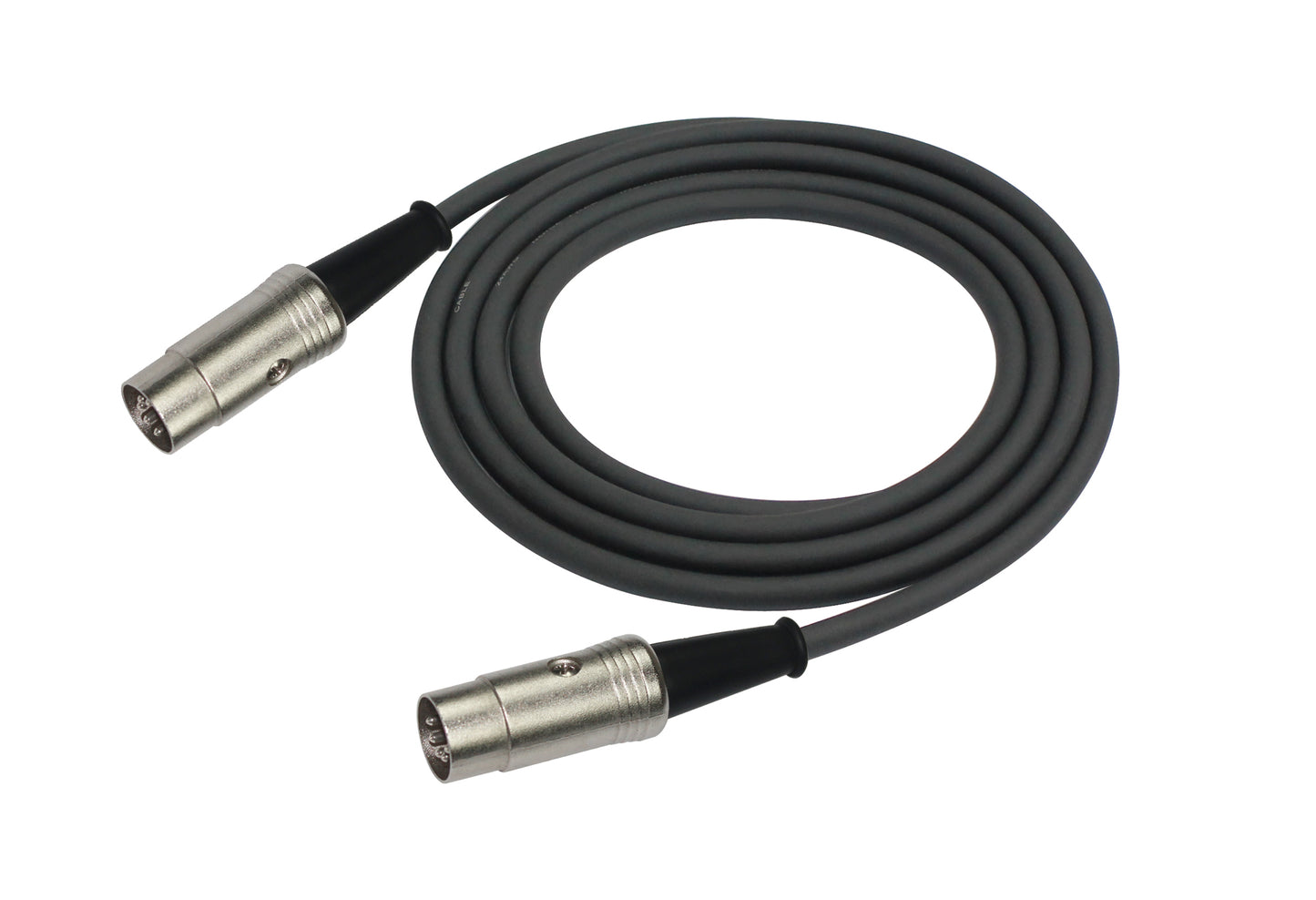 Câble MIDI MEDIUM 5 broches, 1 mètre, noir