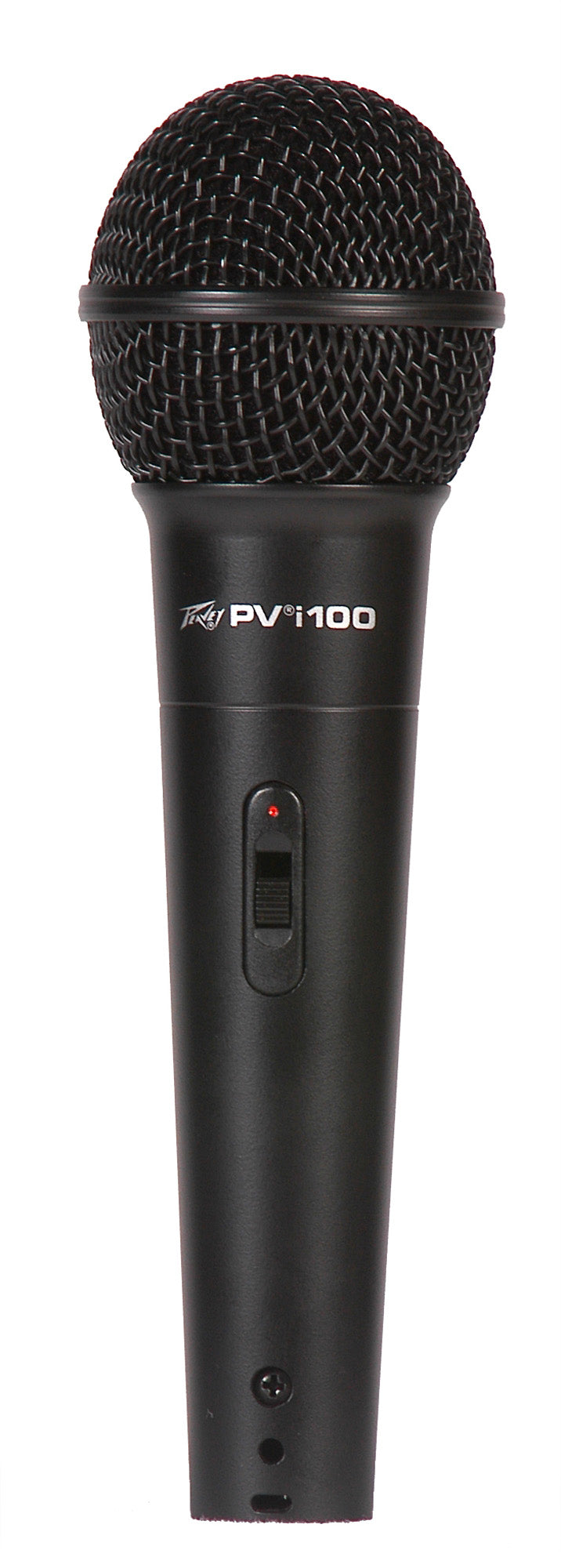 Microphone dynamique cardioïde PVi 100, housse, pince micro et câble XLR 6m inclus, noir