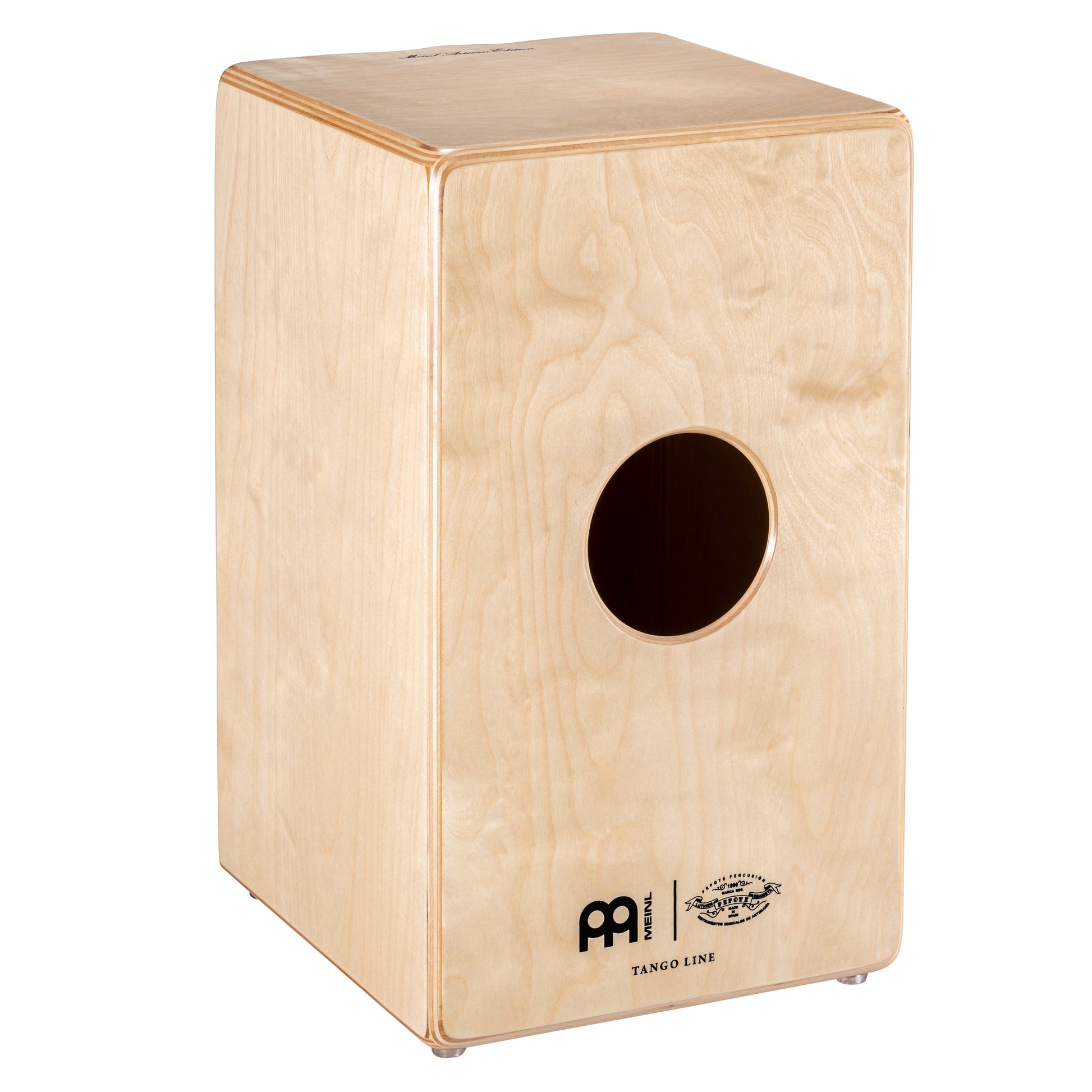 CAJON MEINL ARTISAN TANGO, FAÇADE EUCALYPTUS, CORPS EN BOULEAU BALTIQUE 7 PLIS (9MM)