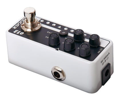 Pédale MATCHBOX, préampli numérique type American Classic combo 30W, deux canaux, EQ 3 bandes par canal, noir et blanc