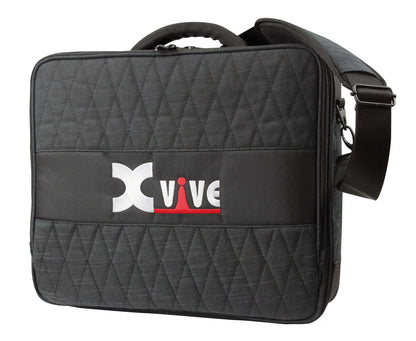 Housse pour pedalboard XVIVE, rembourrage 20 mm, extérieur en polyester 600D imperméable, dimension: 45 x 38.5 x 14 cm, noir