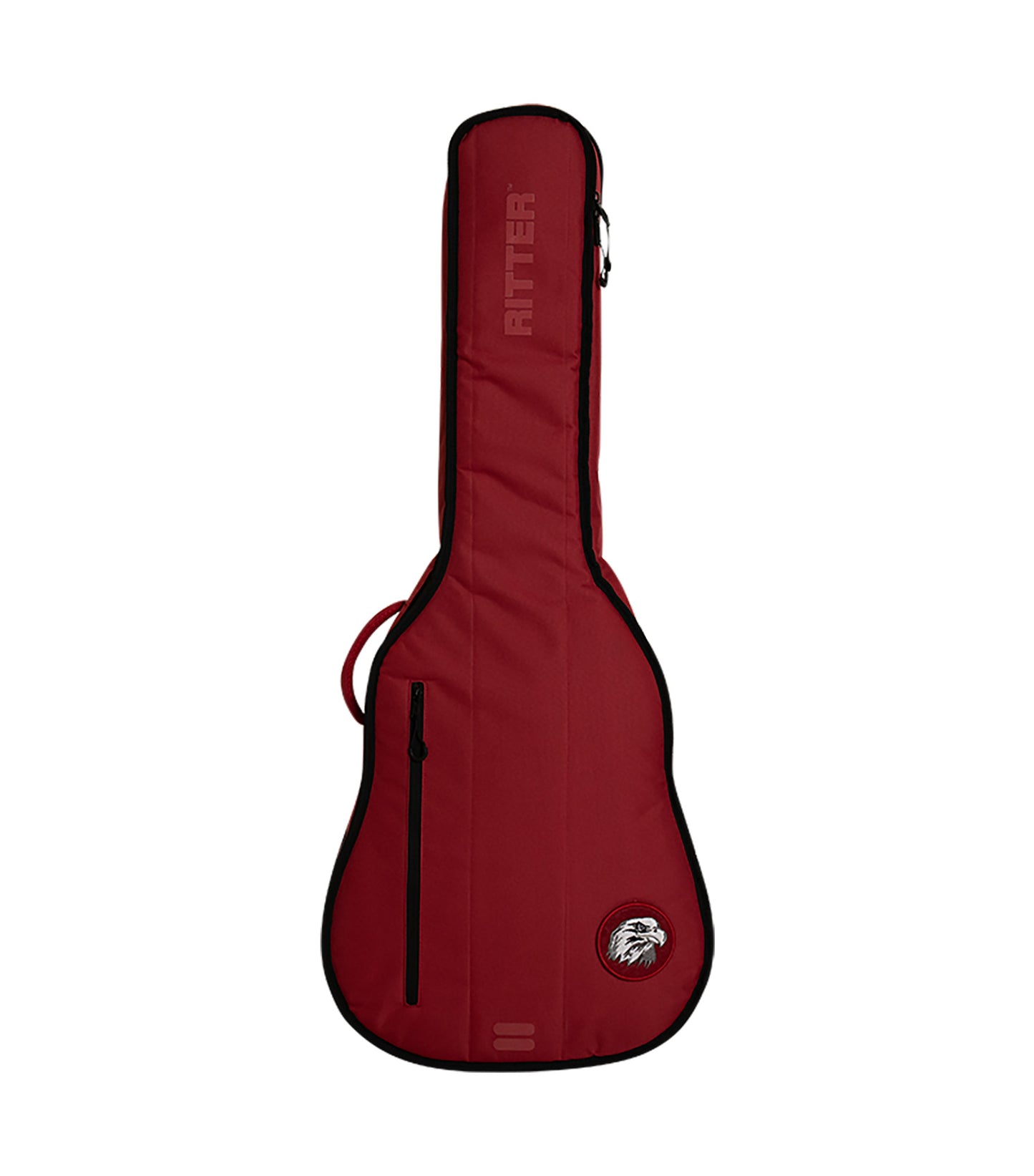 Housse DAVOS 2 pour guitare dreadnought, rouge