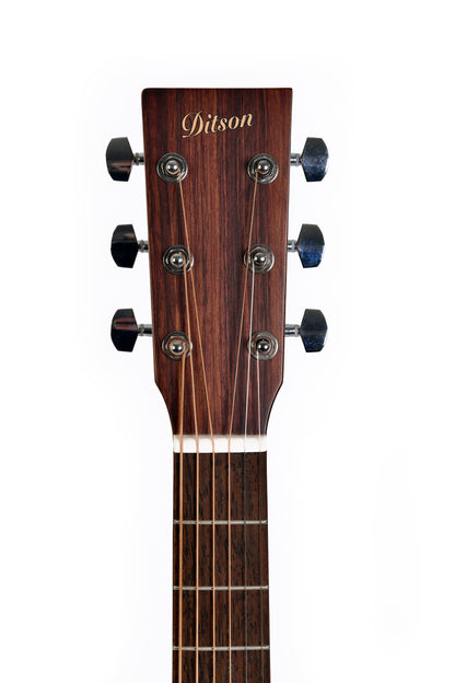 Modèle D-10L, Dreadnought, table épicéa Sitka, fond & éclisses acajou, touche laurier, modèle gaucher, naturel satiné