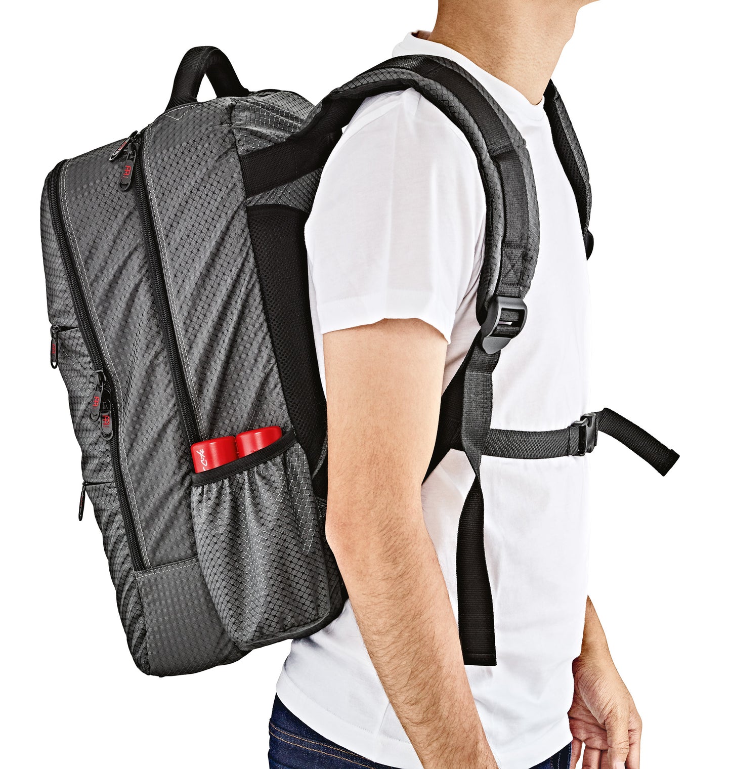 SAC A DOS MEINL PERCUSSION, GRIS CARBONE