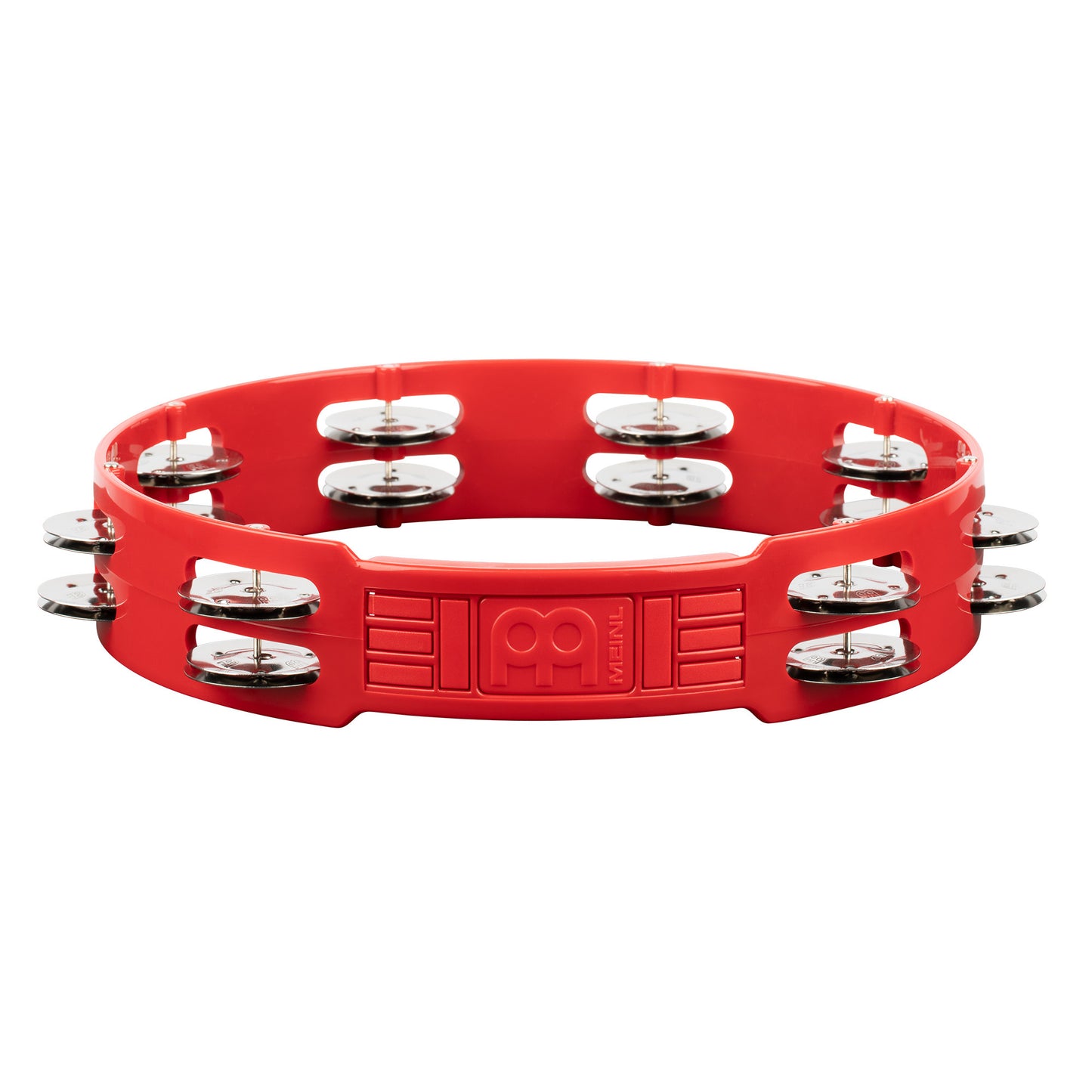 TAMBOURIN MEINL ABS ROUGE 25CM 1R CYMB