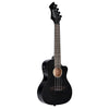 Ortega Ukulélé Concert Oukoume Electro Noir
