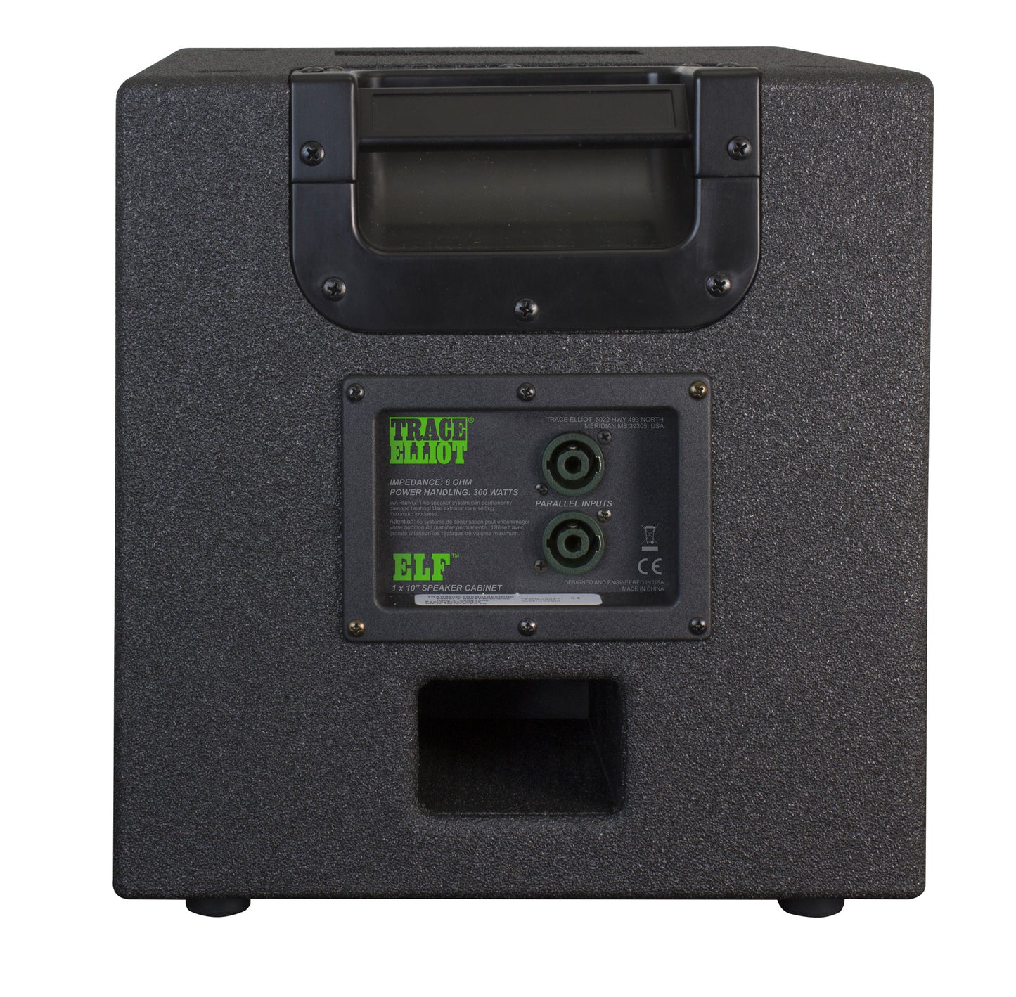 Enceinte basse 300W, HP 1x 10", HP Eminence, finition noir