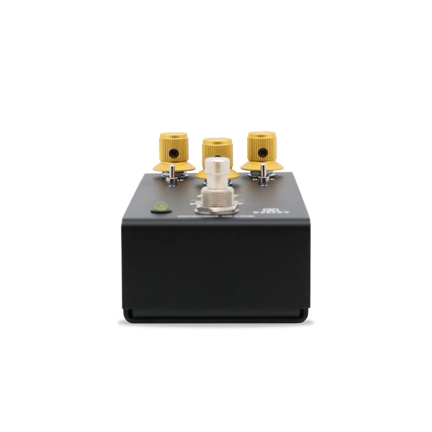 Pédale SUPER RODENT, overdrive et distorsion basée sur deux pédales légendaires, 100% analogique, noir et jaune