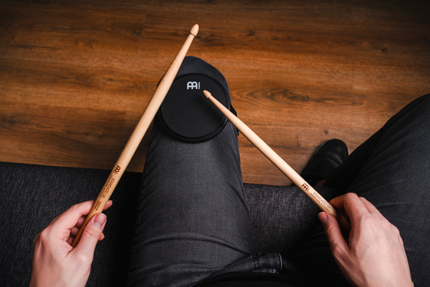 PAD D'ENTRAINEMENT MEINL 4" AVEC SANGLE