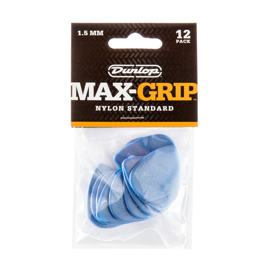 Sachet de 12 médiators Max-Grip 150 (bleu)