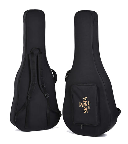 Etui léger avec logo Sigma pour guitare Dreadnought