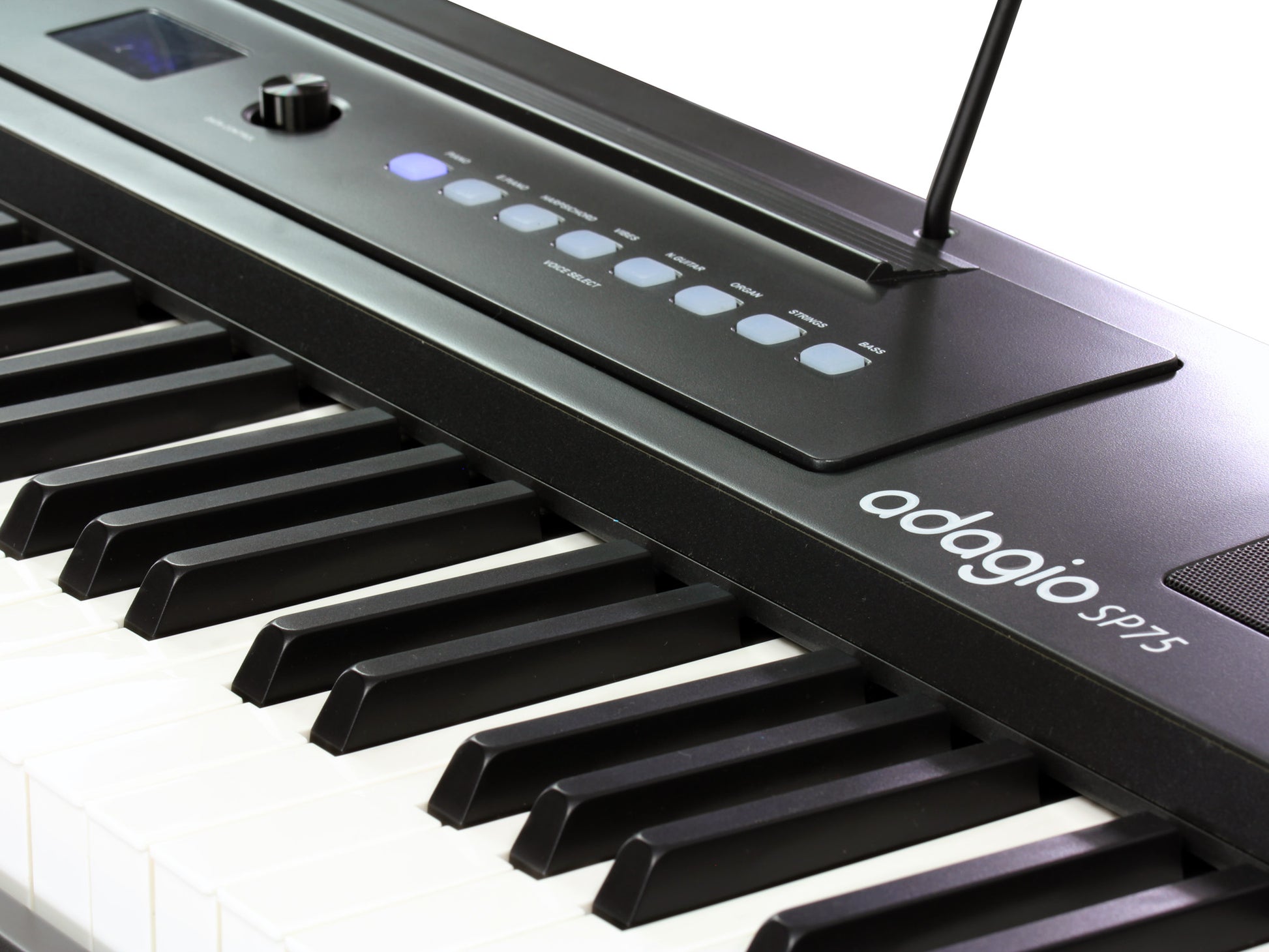 Piano numérique portable Adagio SP75BK | 88 notes, toucher lourd