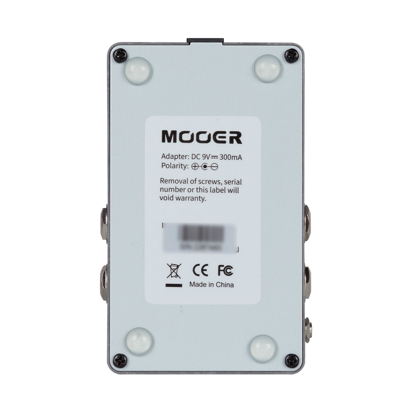 Pédale CAB X2, simulateur d'enceintes et de réponses impulsionnelles, 14 presets, 11 simulations d'enceinte préinstallées, gris