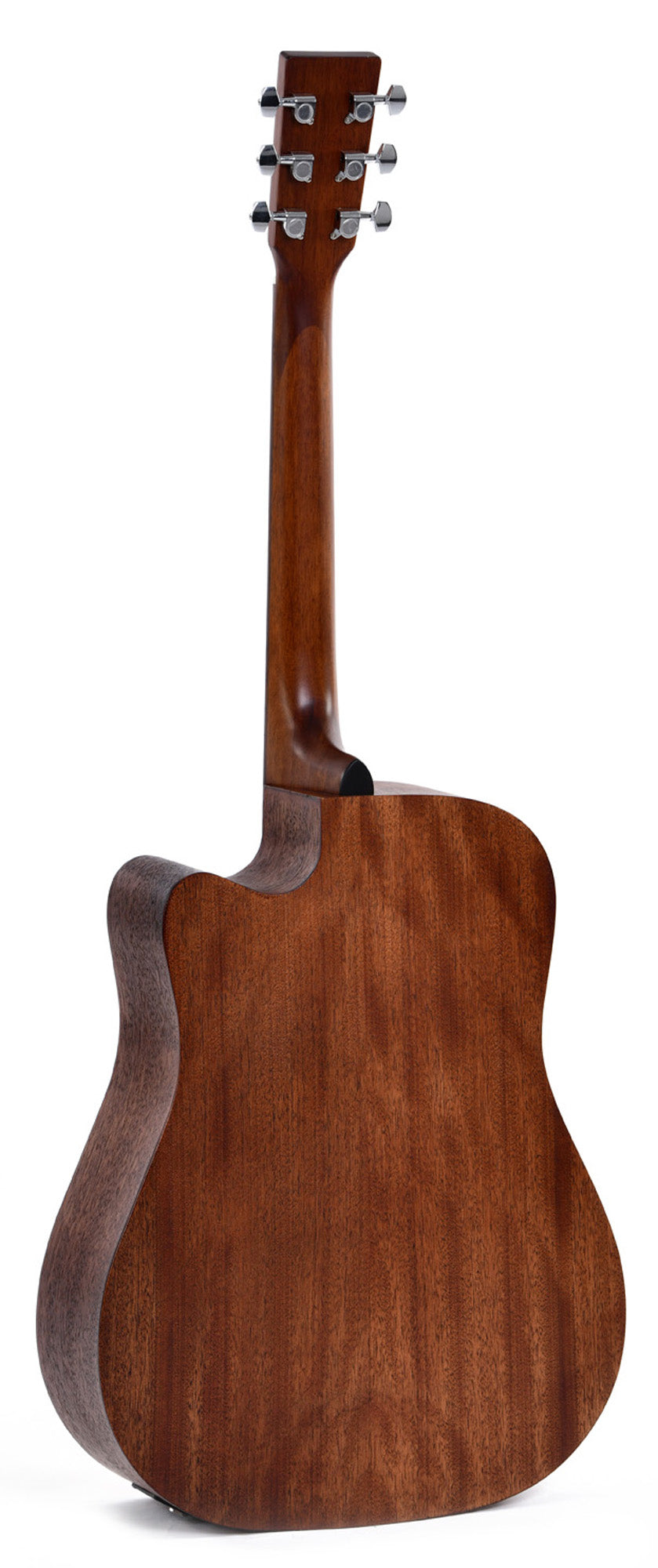 Modèle DC-10E, Dreadnought pan coupé, table épicéa Sitka, fond & éclisses acajou, EQ SIGMA, naturel satiné