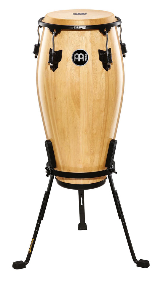 Quinto 11", hévéa, 76 cm, peau buffle, cercle SSR 2.6mm, accast. noir, support panier Steely 2, Natural brilliant