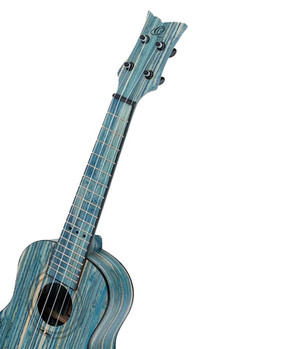 RUSWB-CC, modèle Concert, table bambou massif, fond et éclisses bambou massif, manche bambou, housse, stone washed satiné