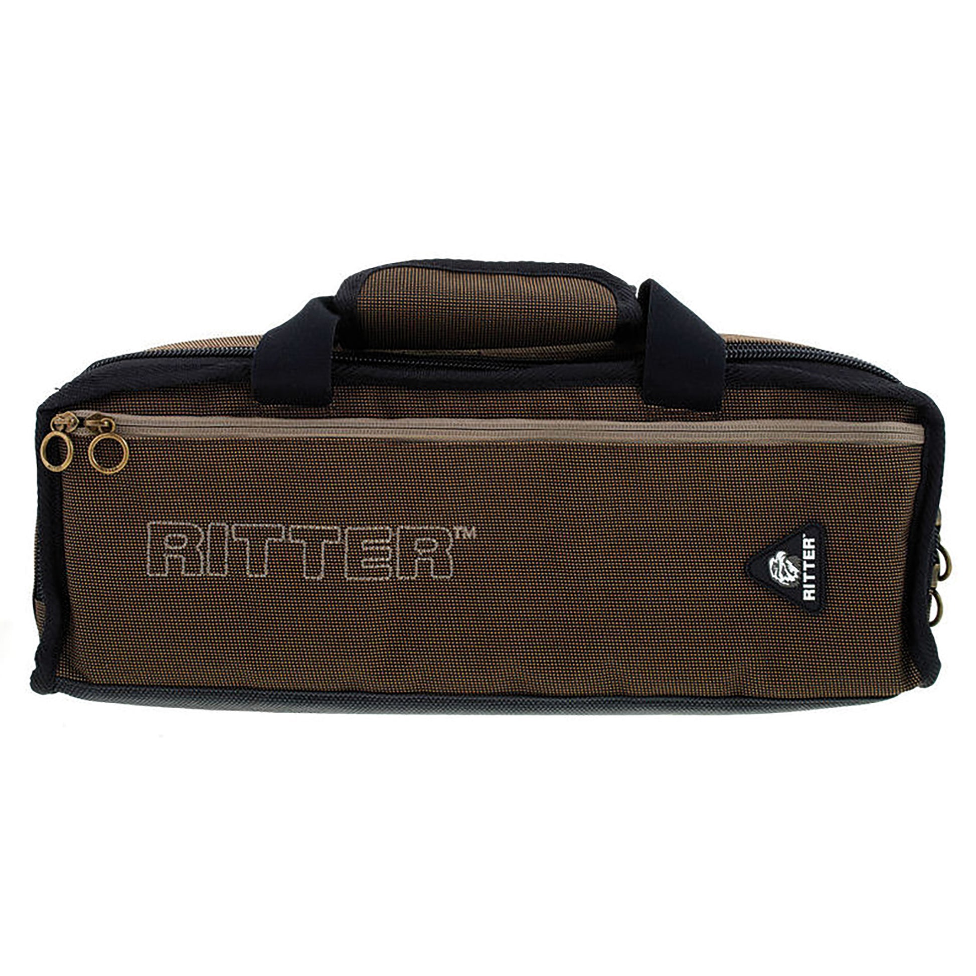 Housse SESSION 7 pour flûte traversière patte d'Ut, marron