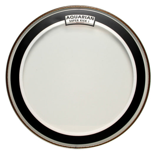 Peau Super-Kick I 18", 1 pli médium (0.25mm), atténuateur flottant, sablée