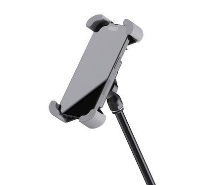 SUPPORT DE SMARTPHONE UNIVERSEL K&M 19753, FIXATION FILETAGE 3/8" ET 5/8", NOIR