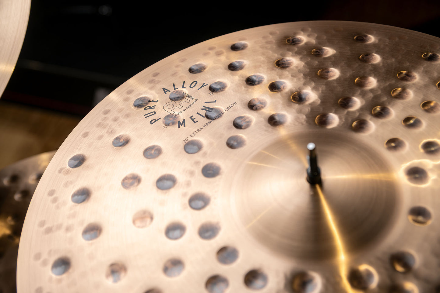 Crash 20" Extra Hammered Meinl Pure Alloy fini traditional martelé