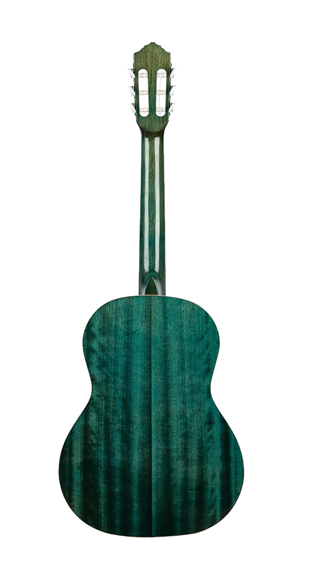 R121SNOC, modèle Slim Neck, table épicéa, fond & éclisses acajou, manche acajou (sillet 48 mm), housse, bleu océan brillant