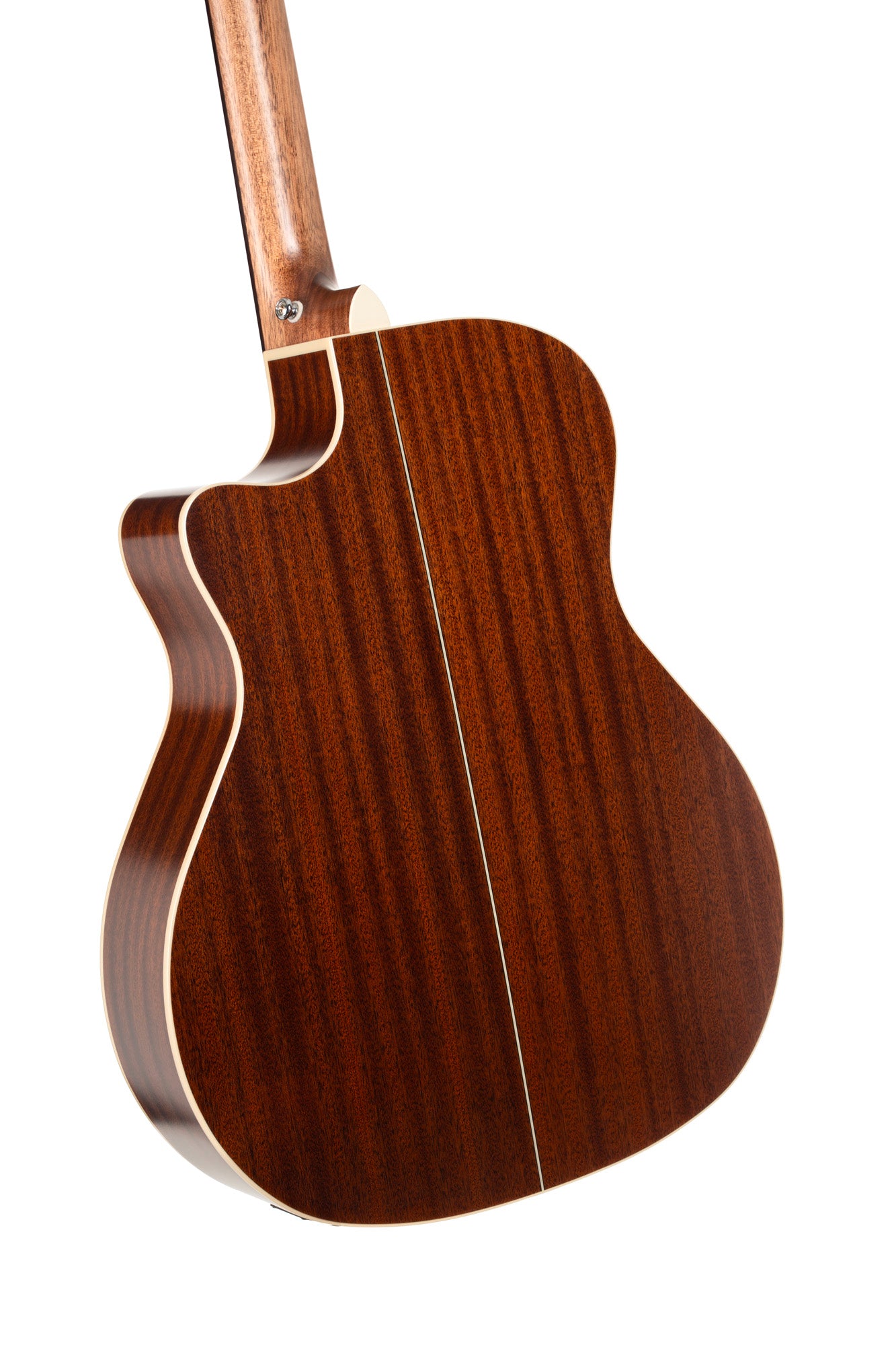 Essence GA4, table épicéa Sitka massif torréfié, f/e acajou, touche palissandre, Fishman Presys VT, semi brillant, table noire