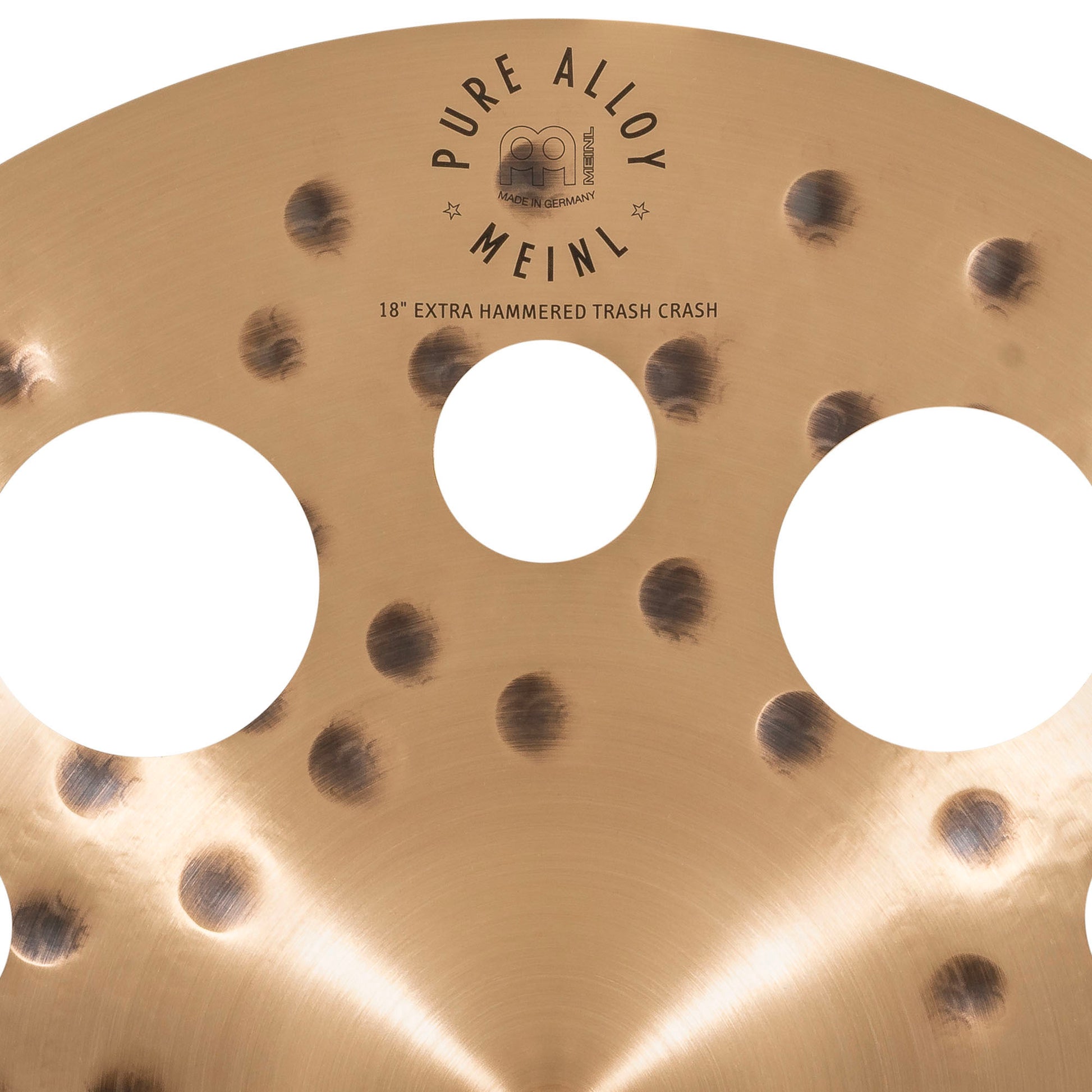 CRASH MEINL PURE ALLOY 18" TRASH EXTRA HAMMERED