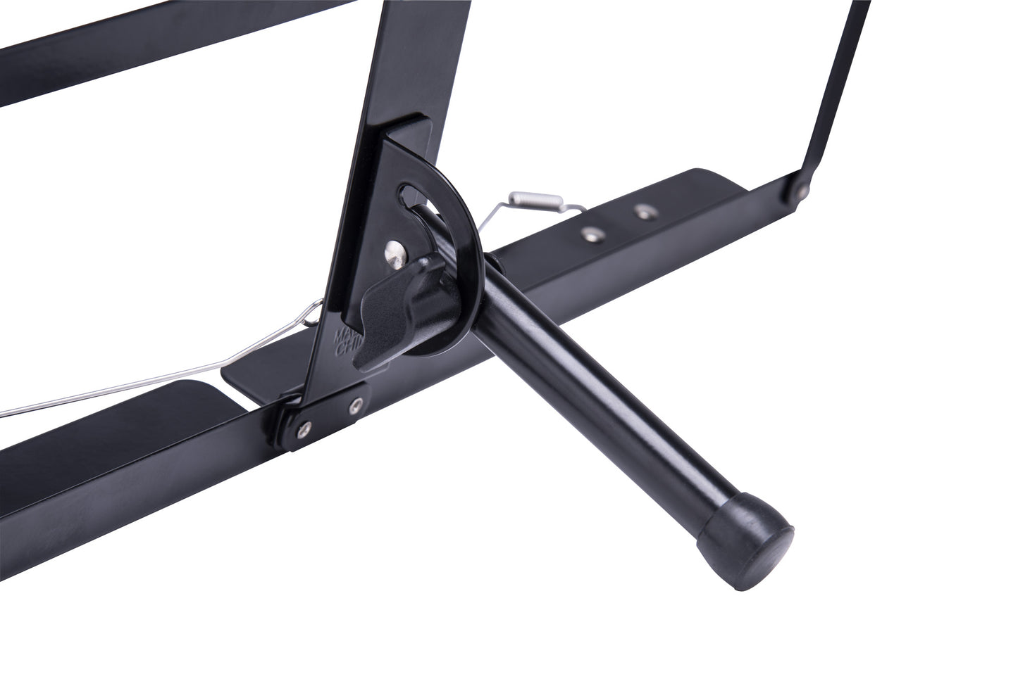 Pupitre de bureau avec plateau pliable, 4 gardes-pages, pied ajustable 180 degrés, antidérapant, housse, noir