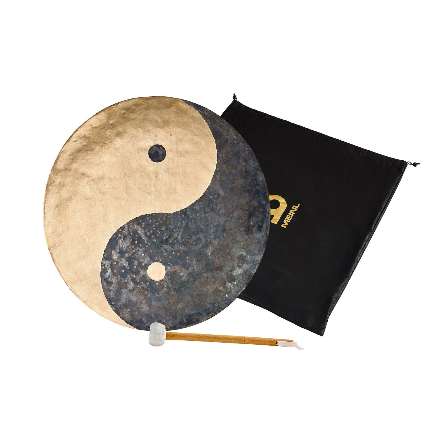 Wind gong Sonic Energy YIN & YANG 16"(40cm), alliage spécial de bronze, fabrication traditionnelle, mailloche et housse incluses