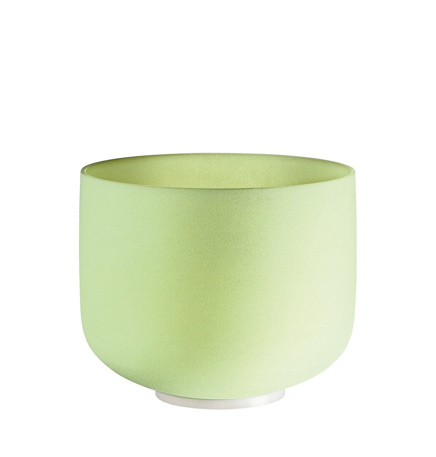 Bol tibétain d'une taille de 10" (25,40cm), hauteur : 19,56 cm. Quartz et émeraude.