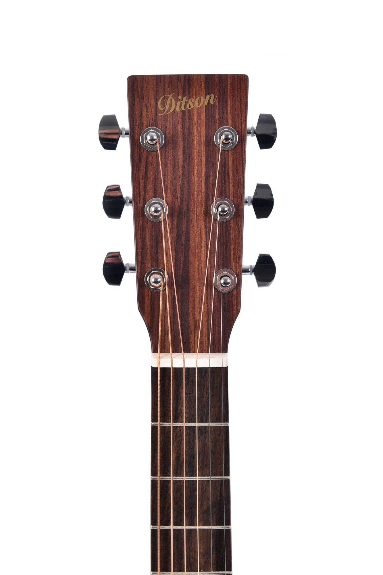 Modèle GC-10E, Grand OM pan coupé, table épicéa Sitka, fond & éclisses acajou, EQ Sigma, noir dégradé satiné